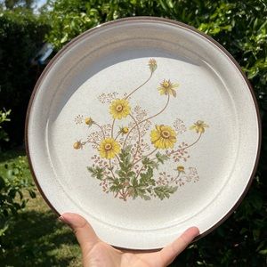 Arklow Honey Stone ‘Jubilee Daisy plate.Vintage Dinnerware.